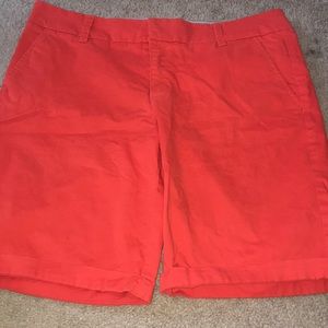 Orange shorts